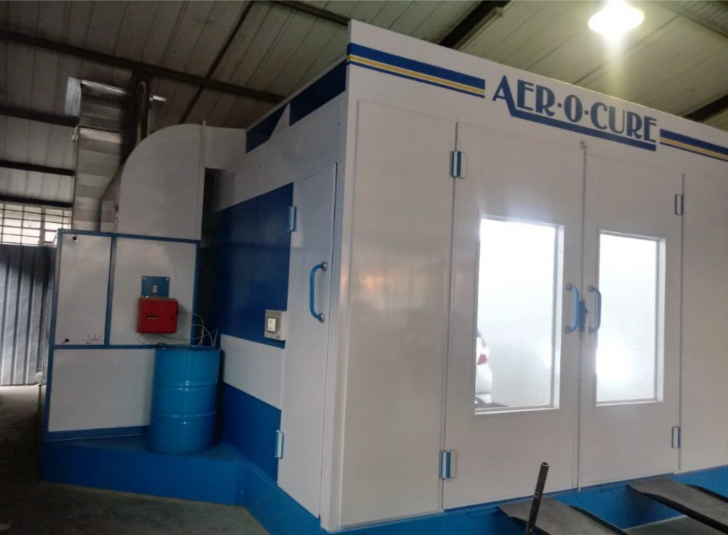 Spray booth